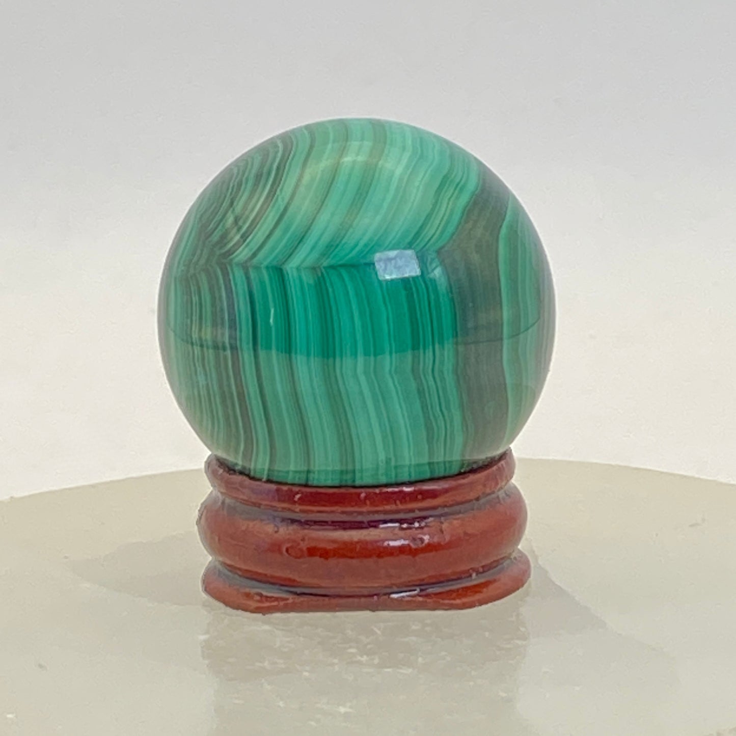 Natural Malachite Sphere #2