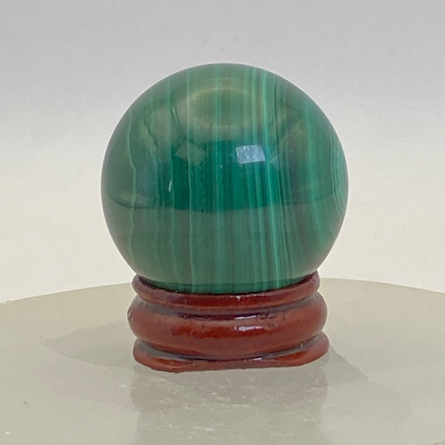 Natural Malachite Sphere #3