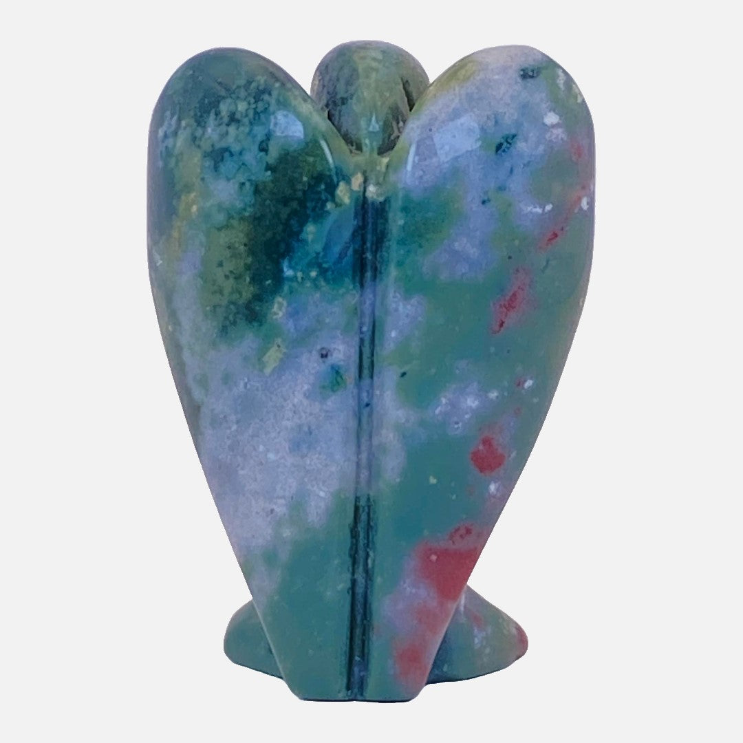 Moss Agate Angel #1 - Small