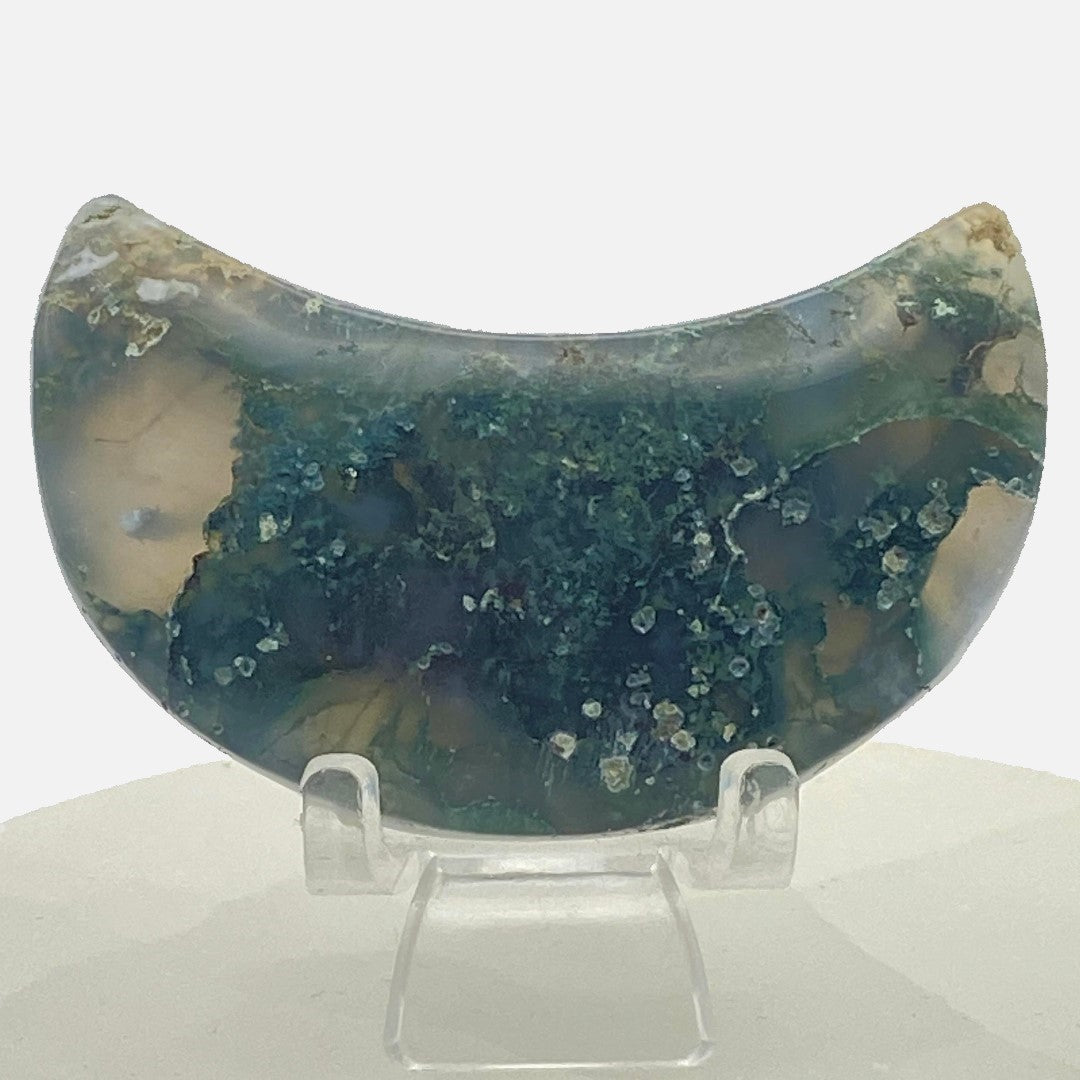 Moss Agate Moon #5