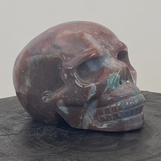 Ocean Jasper Skull #4