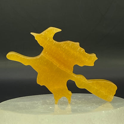 Orange Calcite Witch