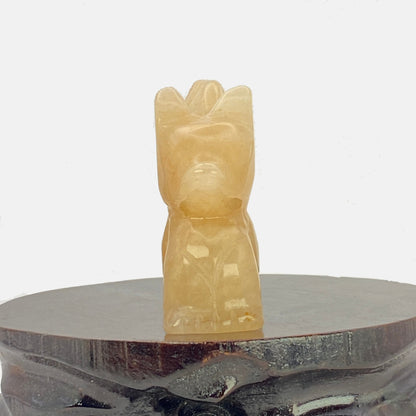 Peach Calcite 9 Tail Fox