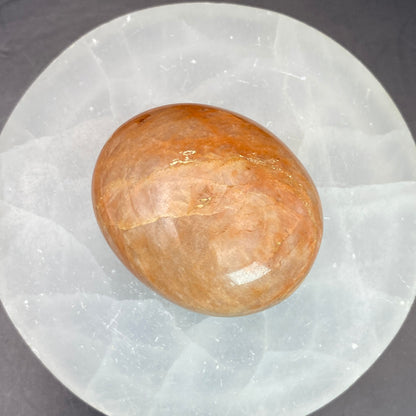 Peach Moonstone Palm Stone #4