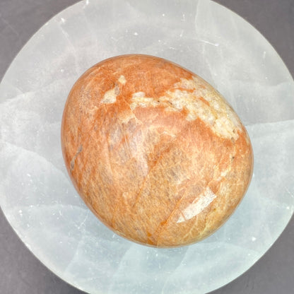 Peach Moonstone Palm Stone #9