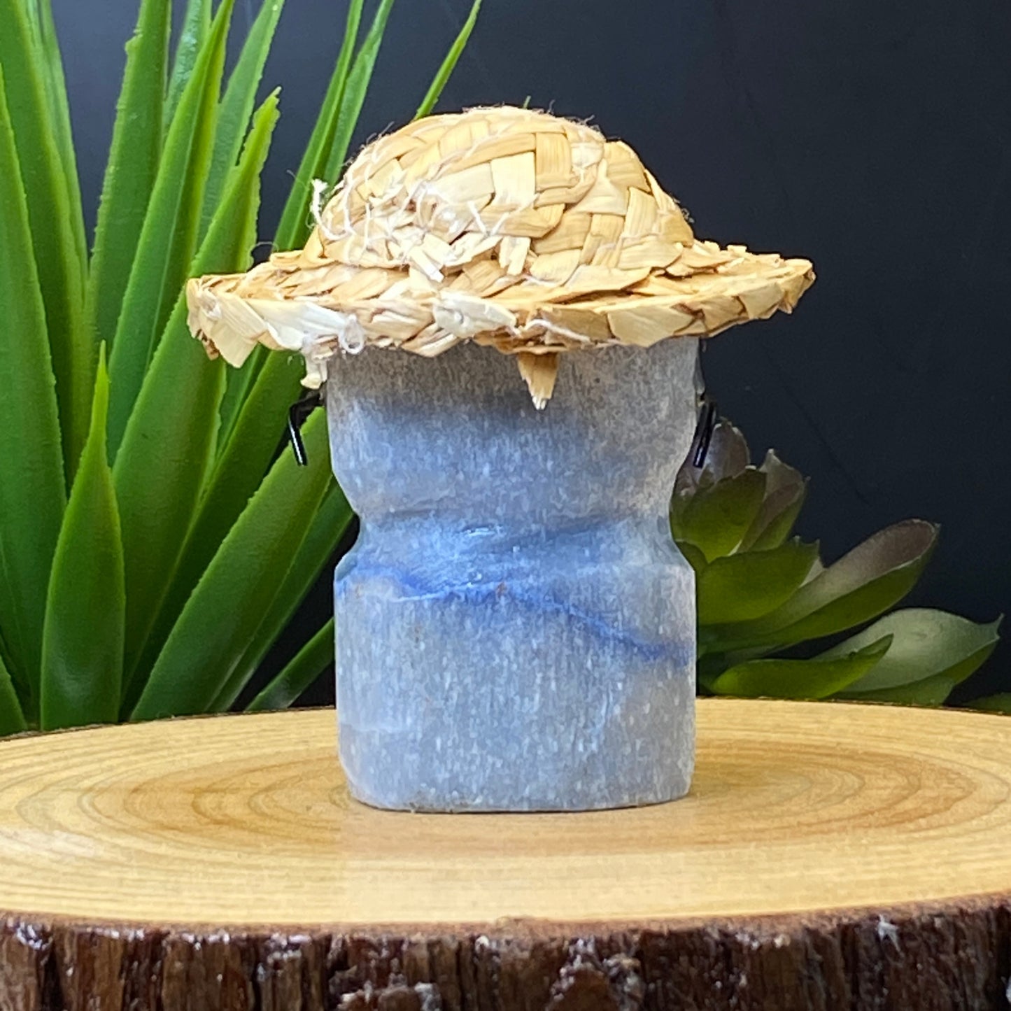 Blue Aventurine Pet Rock #1
