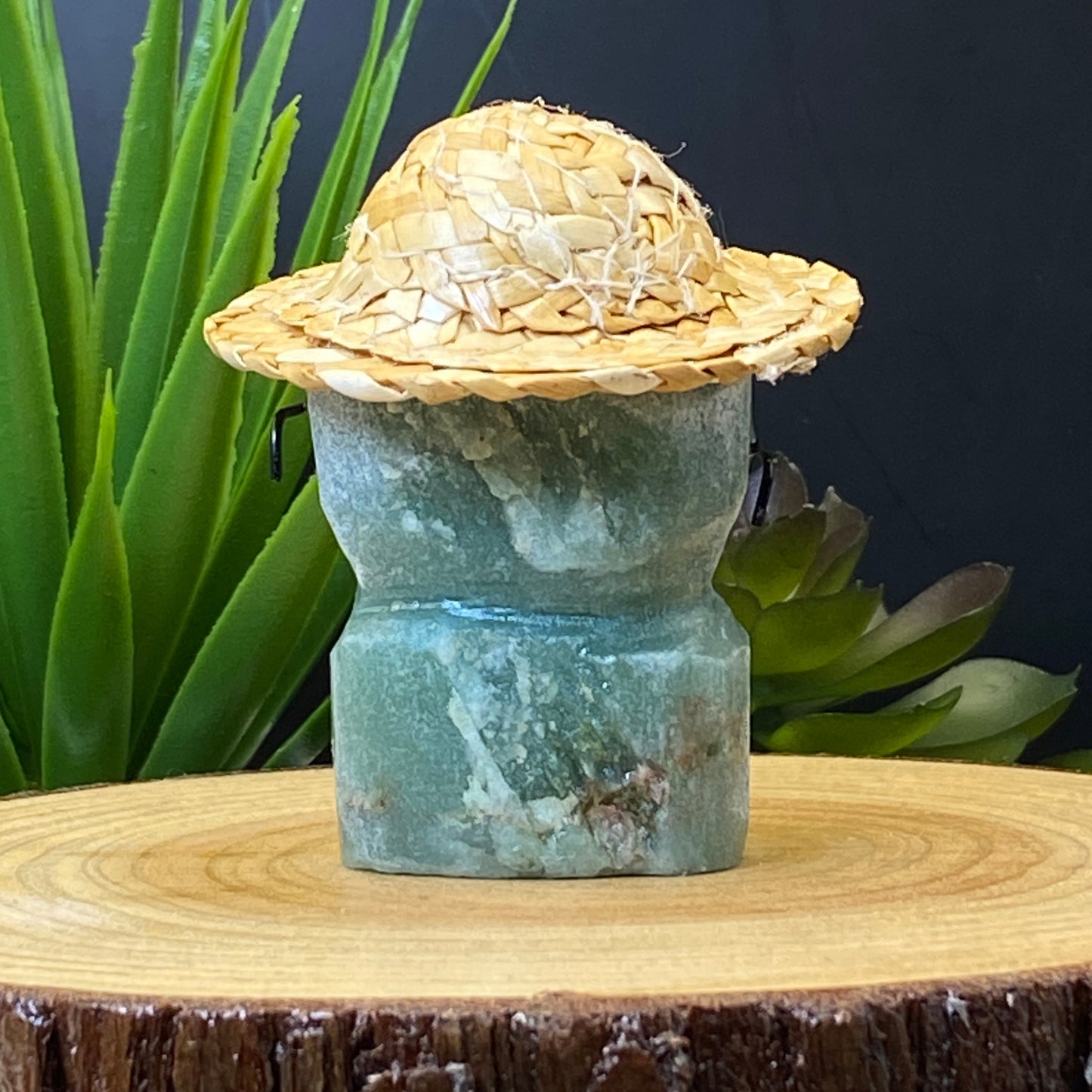 Green Aventurine Pet Rock #1