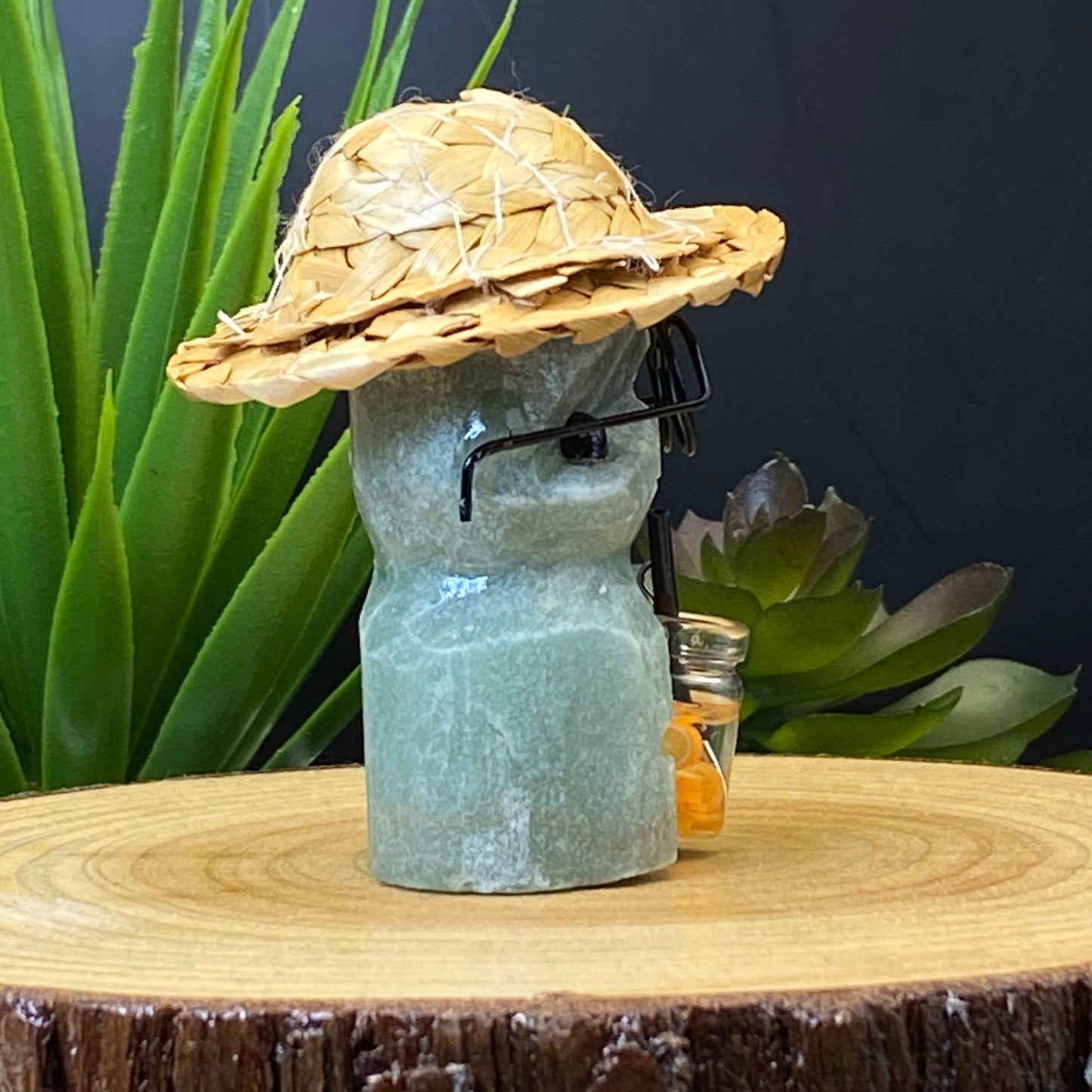 Green Aventurine Pet Rock #2