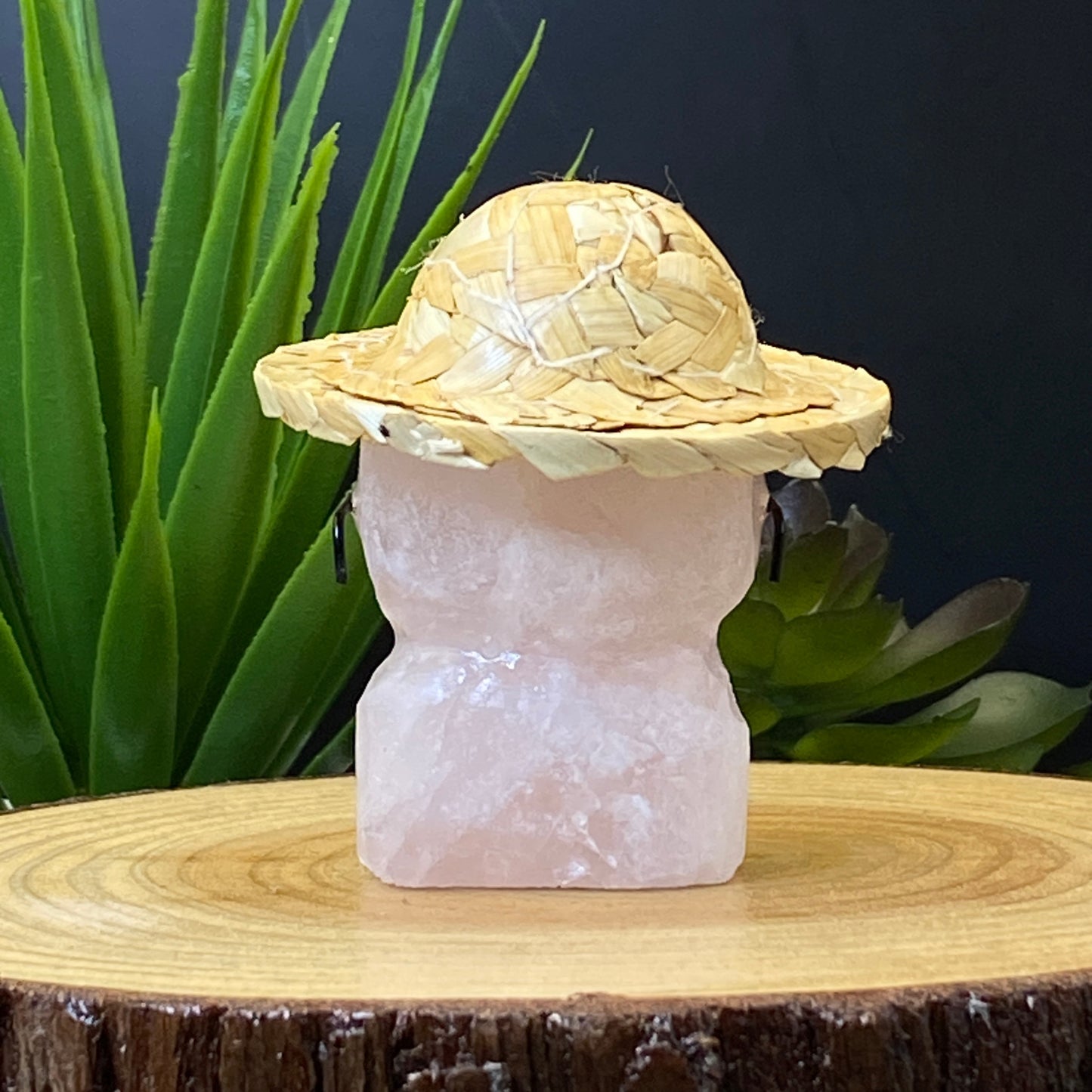 Rose Quartz Pet Rock #1