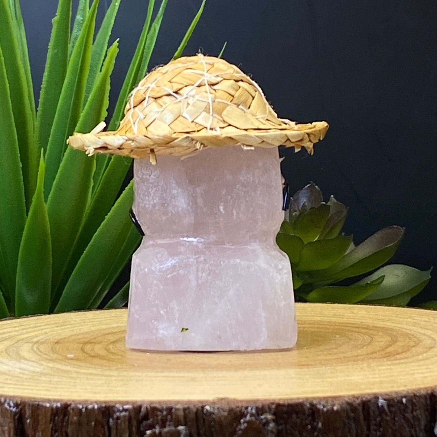 Rose Quartz Pet Rock #2