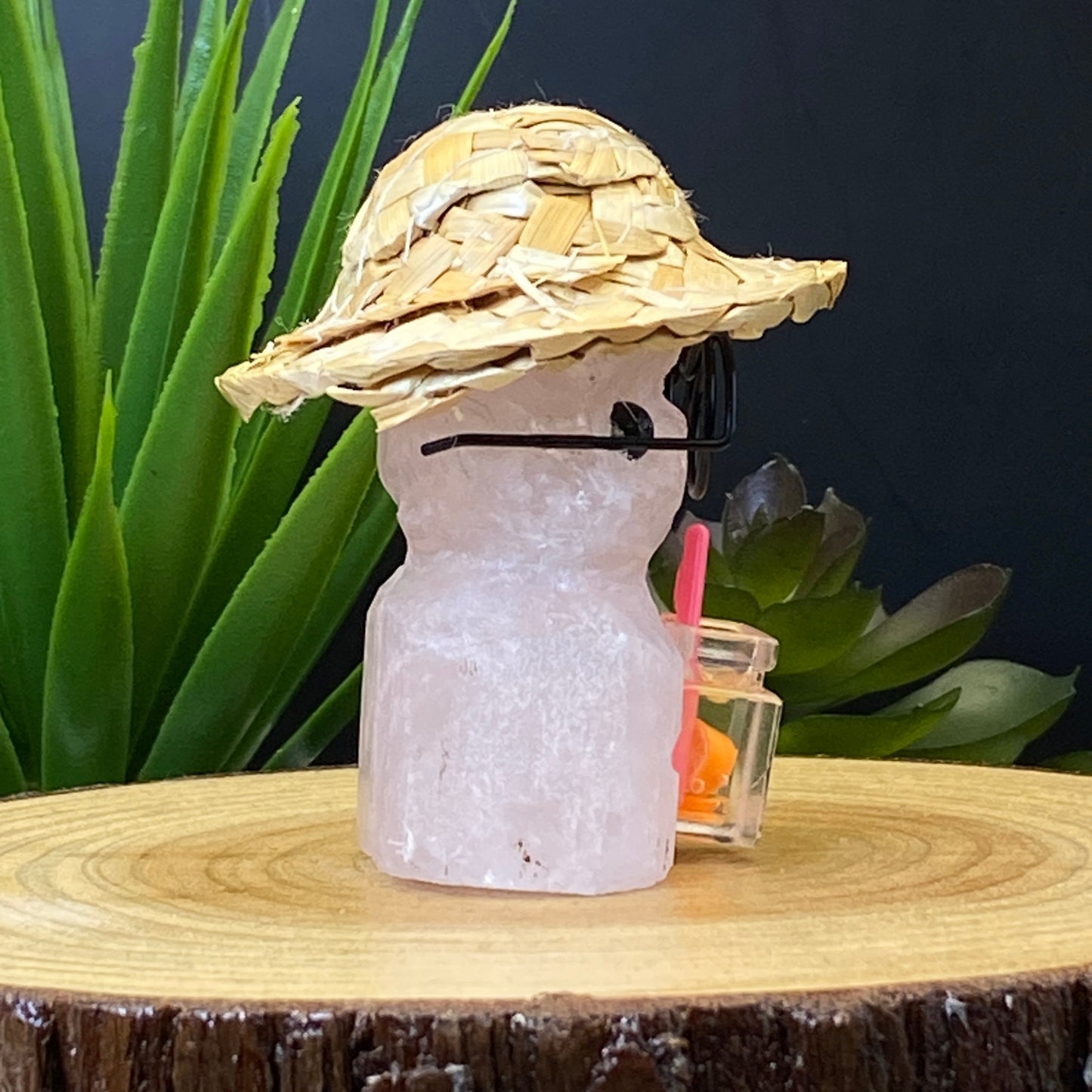 Rose Quartz Pet Rock #3