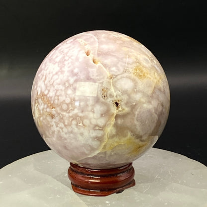 Pink Amethyst Sphere - Druzy!