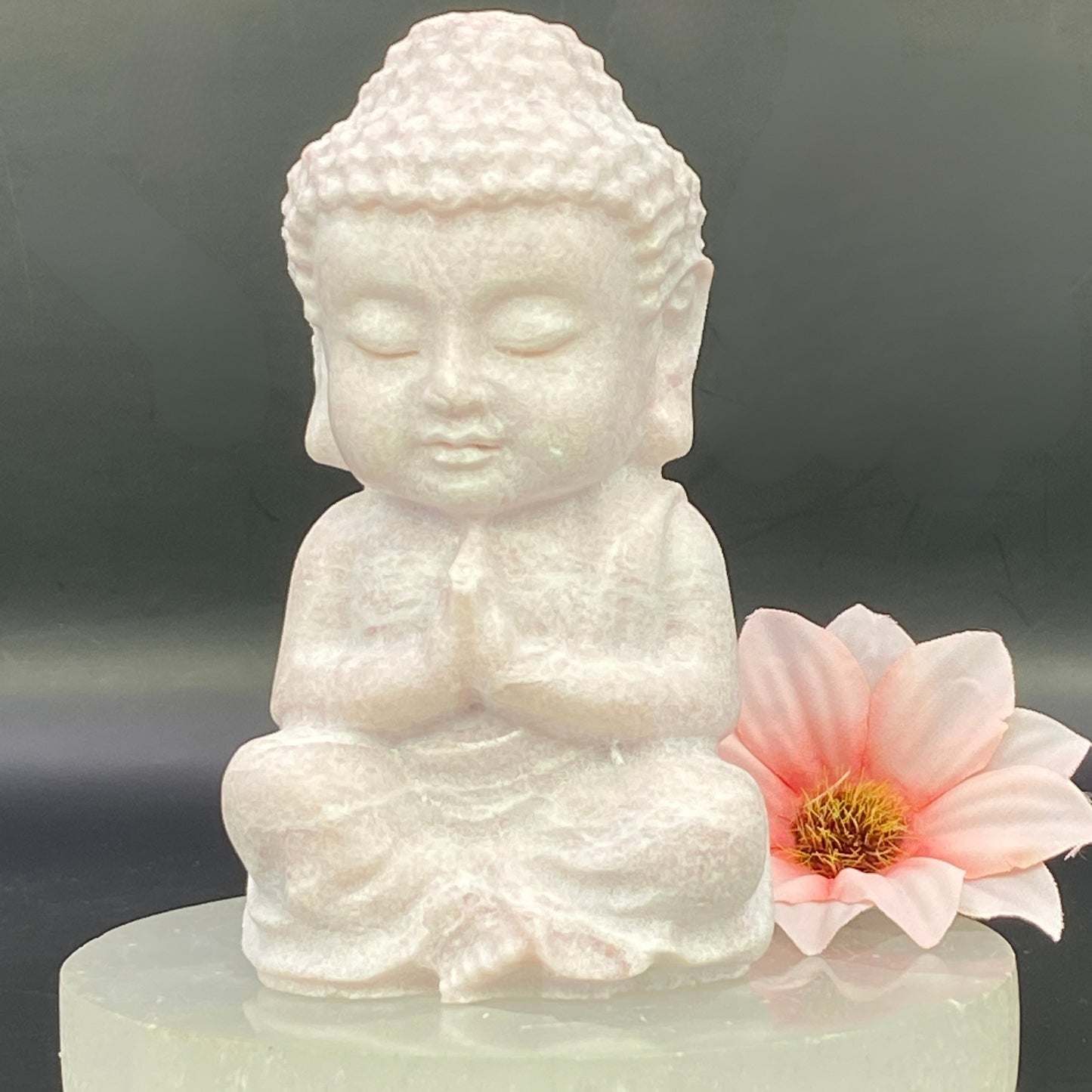 Pink Opal Buddha #1 - Medium