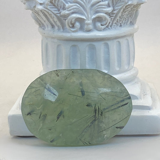 Prehnite Pillow Palm Stone #2