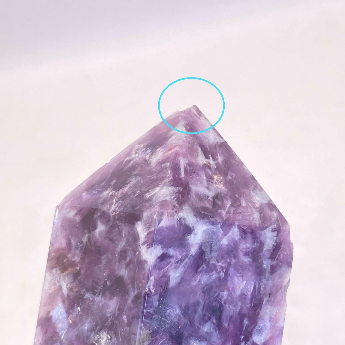 Purple Mica Tower #2 - Over 1kg! - 24.5cm - Room 1
