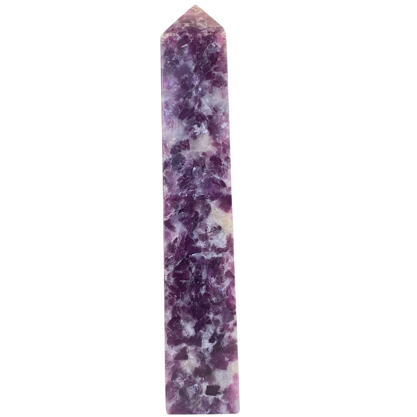 Purple Mica Tower #3 - Over 1kg! - 23cm