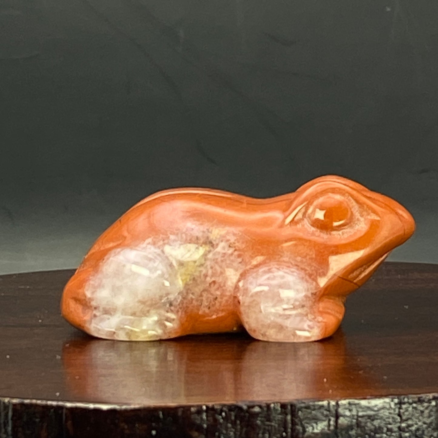 Red Jasper Frog #1