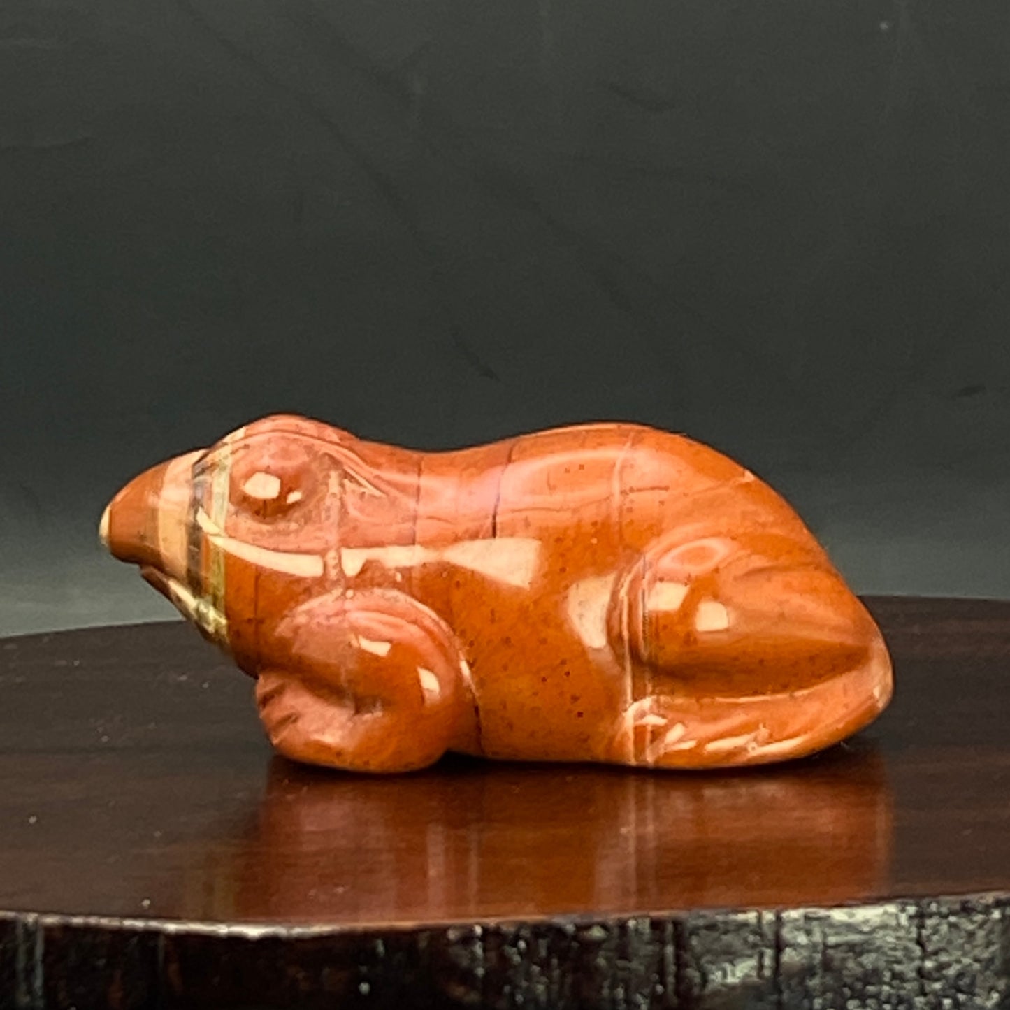 Red Jasper Frog #3