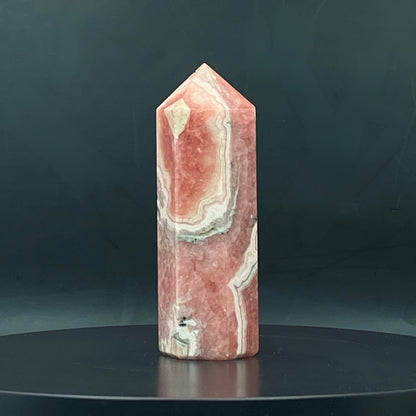 Rhodochrosite point