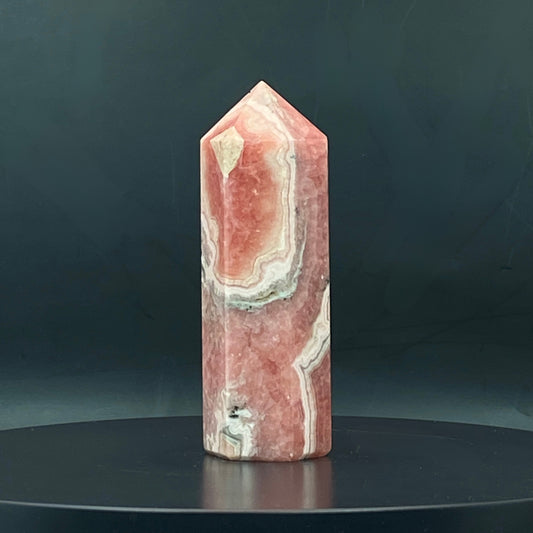 Rhodochrosite point