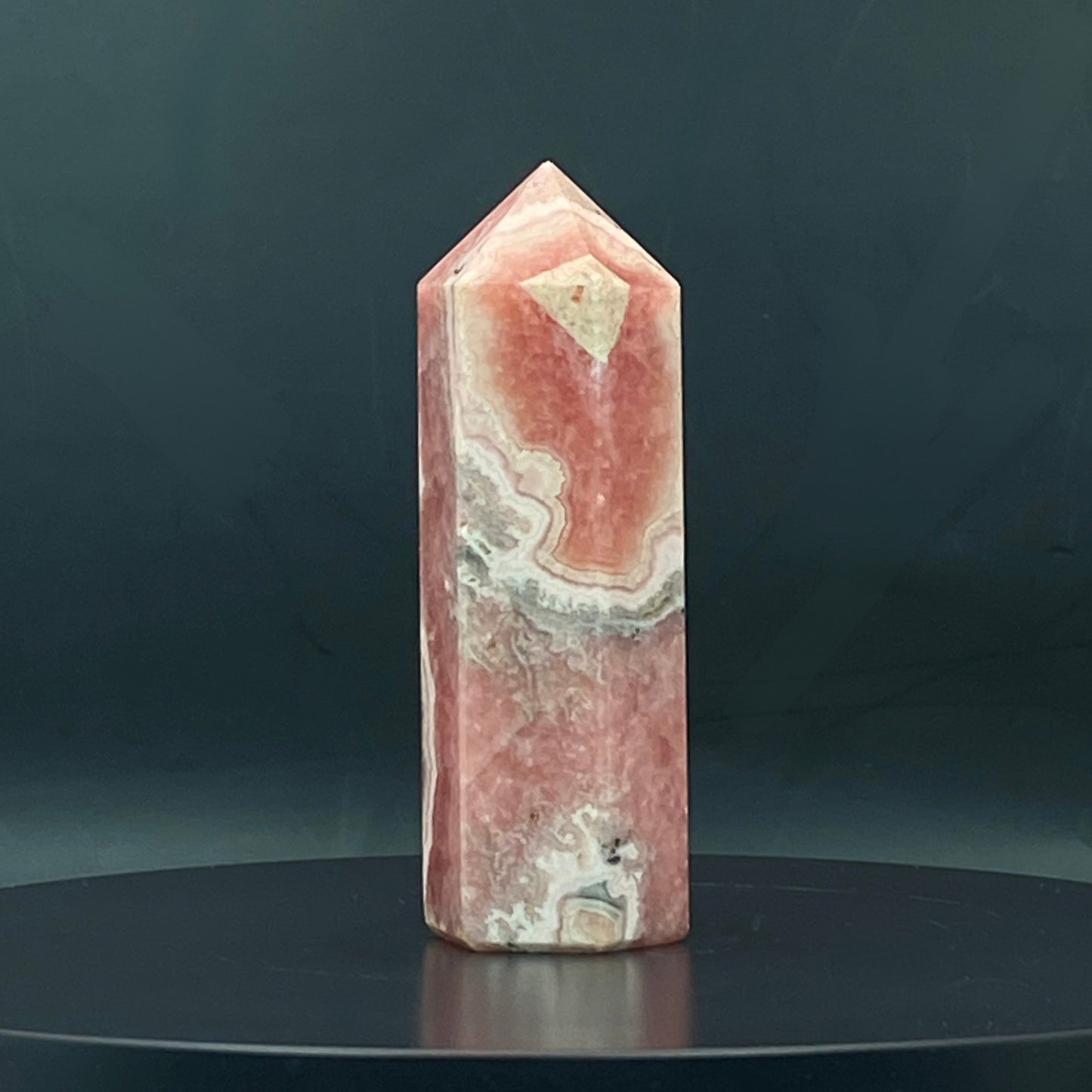 Rhodochrosite point