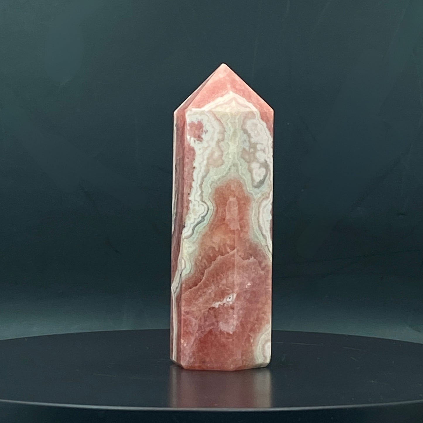 Rhodochrosite point