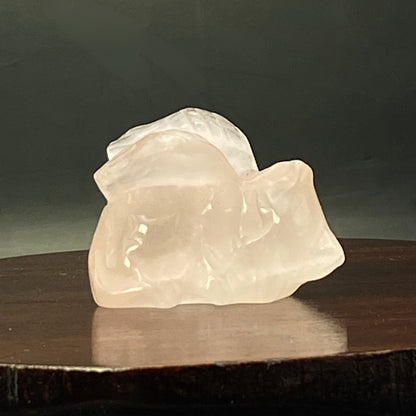 Rose Quartz Cat Angel