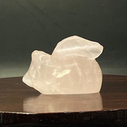 Rose Quartz Cat Angel