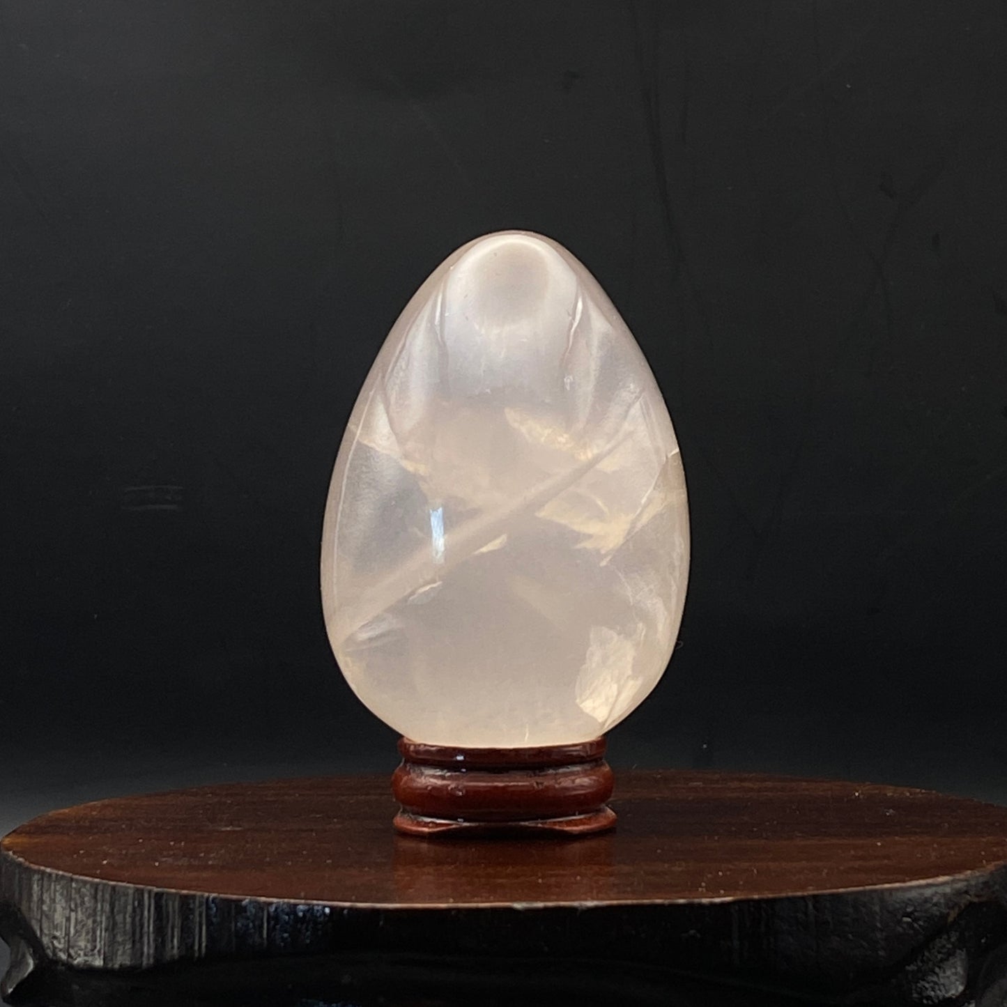 Rose Quartz Egg #1
