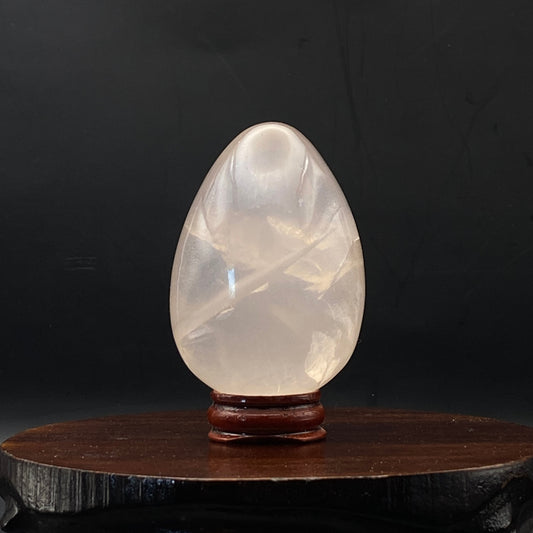 Rose Quartz Egg #1