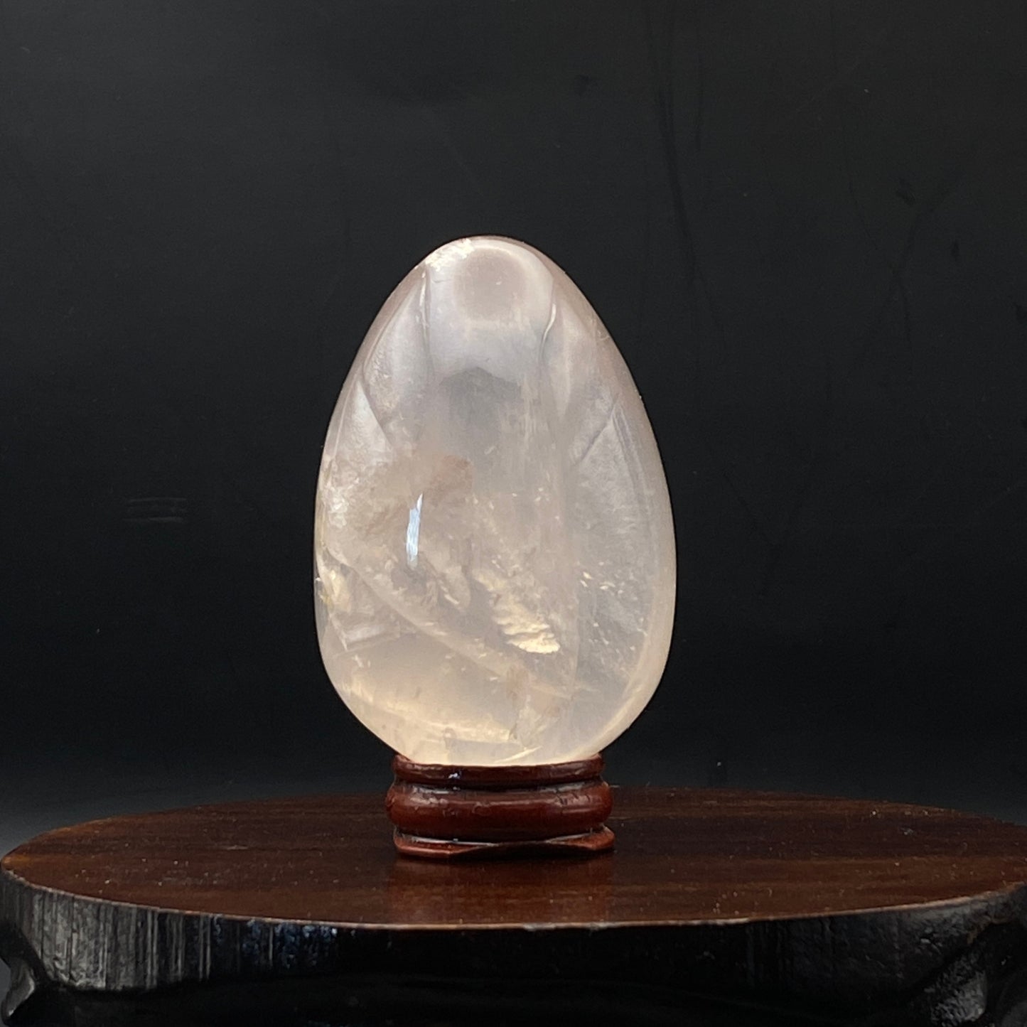 Rose Quartz Egg #1