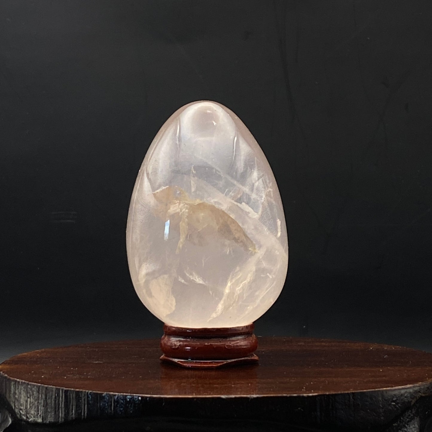 Rose Quartz Egg #1