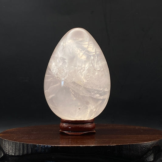 Rose Quartz Egg #2