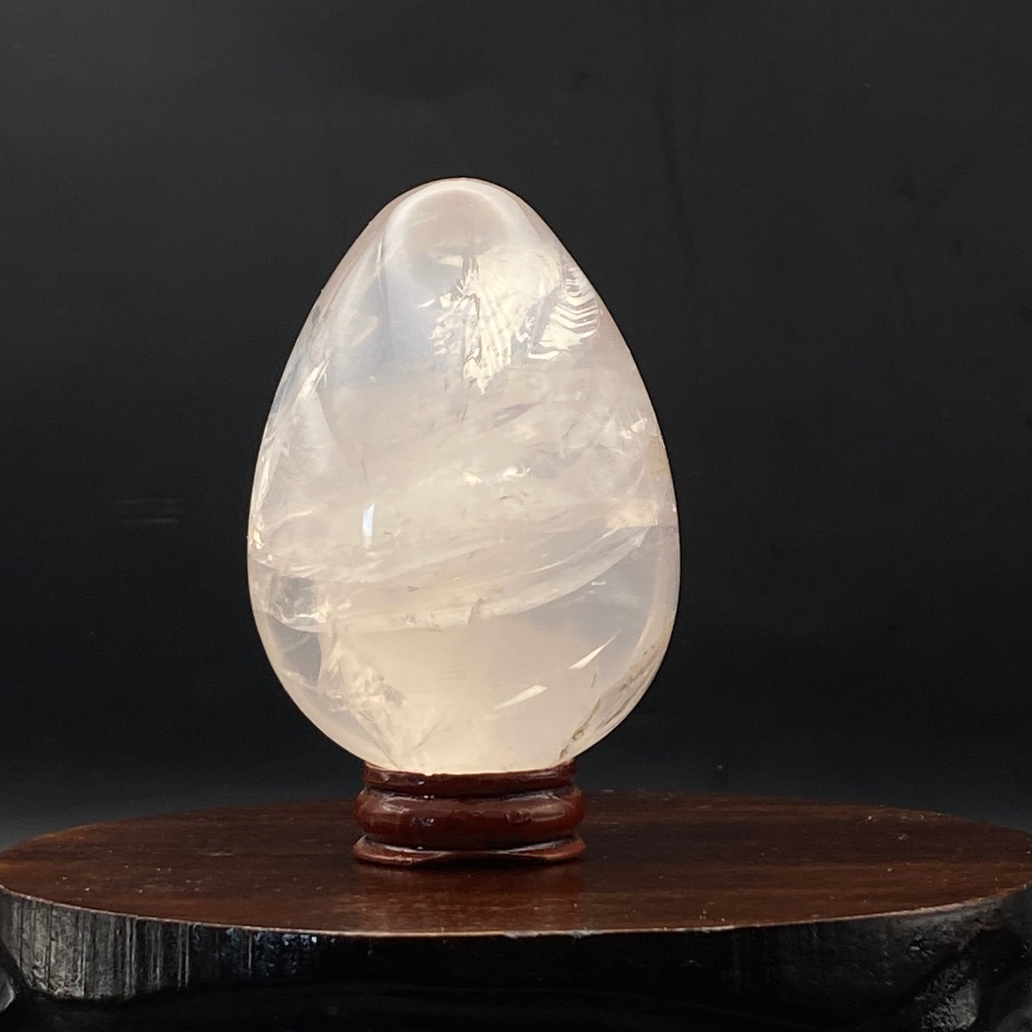 Rose Quartz Egg #2