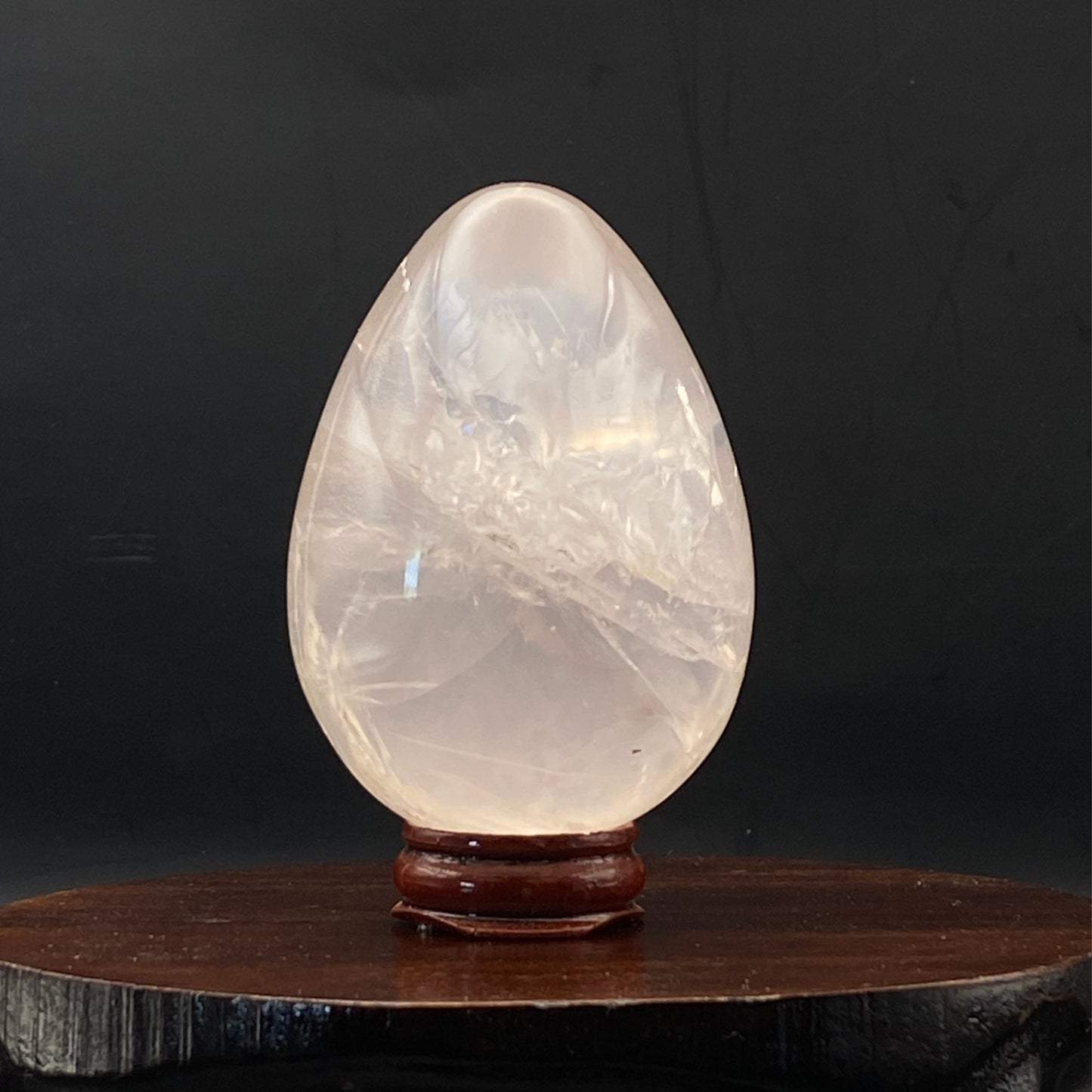Rose Quartz Egg #2