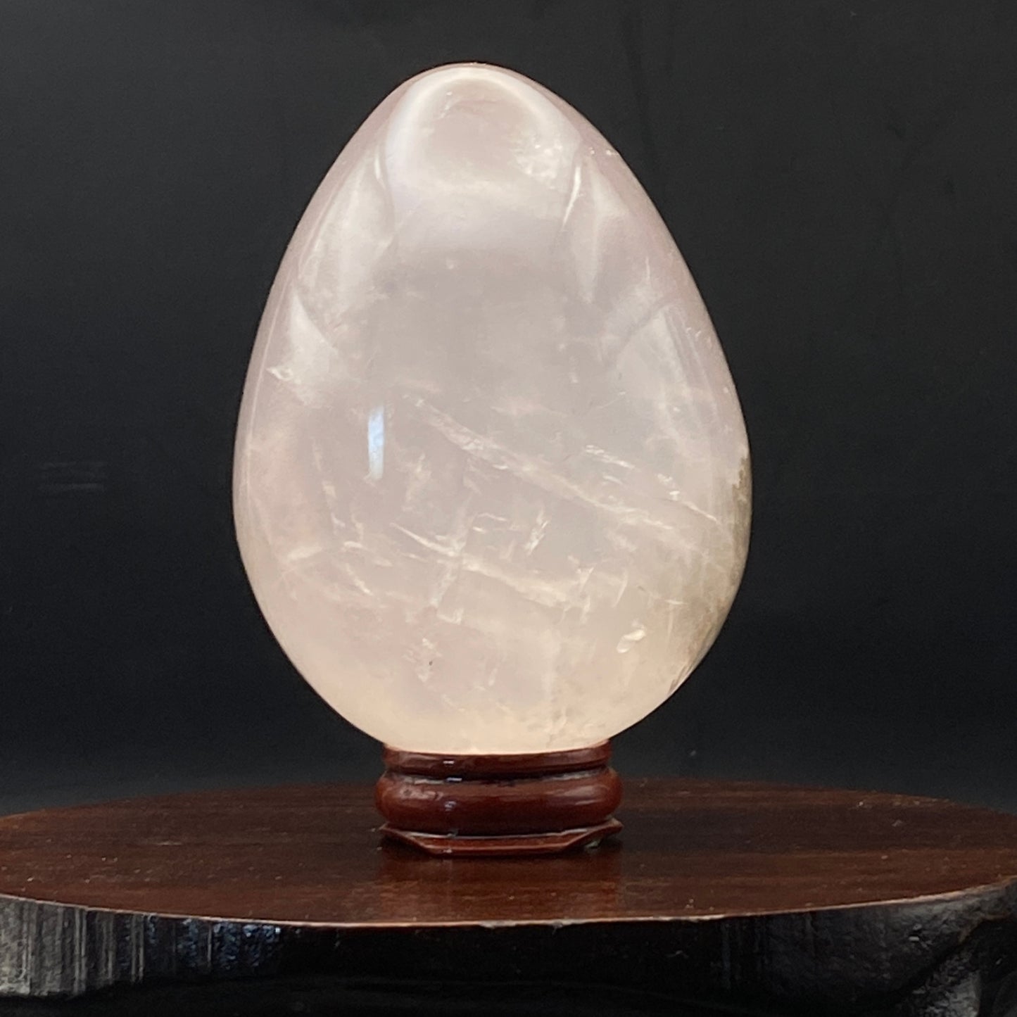 Rose Quartz Egg #3