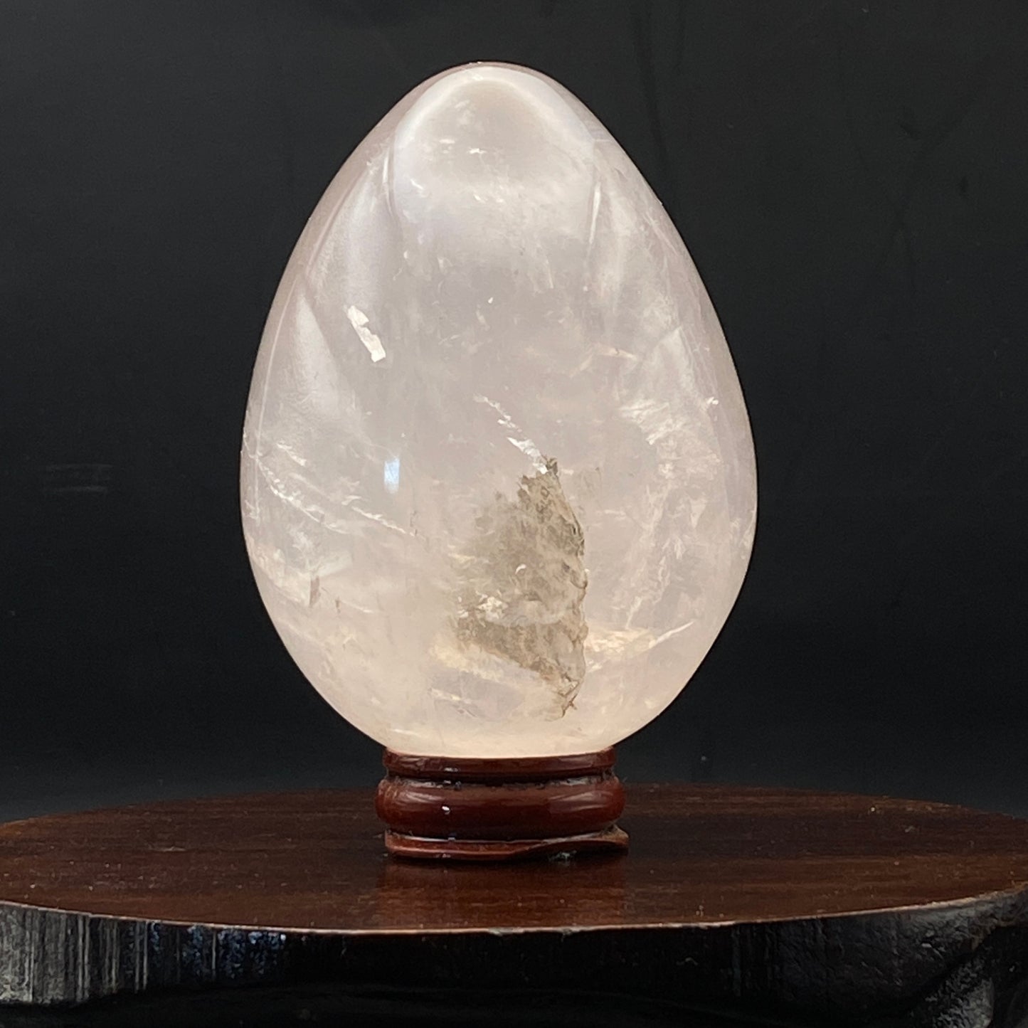 Rose Quartz Egg #3