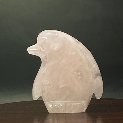Rose Quartz Penguin #3