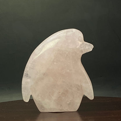 Rose Quartz Penguin #3
