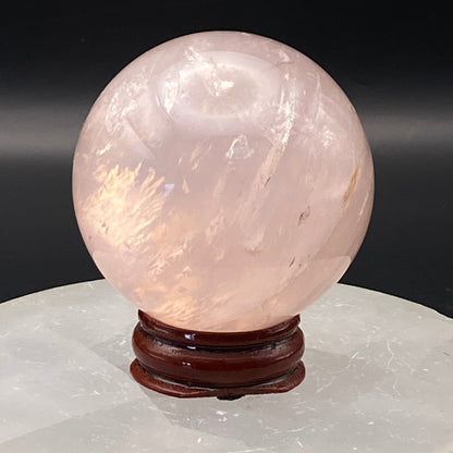 Rose Quartz Sphere #2 - Star!