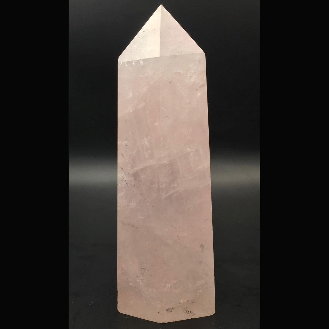 Rose Quartz Tower #1 - 14.6cm