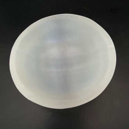 Selenite Round Trinket Bowl #2
