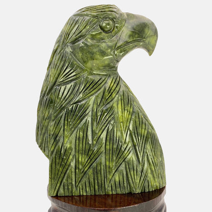 HUGE Serpentine Eagle Head - 2.5KG!