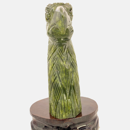 HUGE Serpentine Eagle Head - 2.5KG!