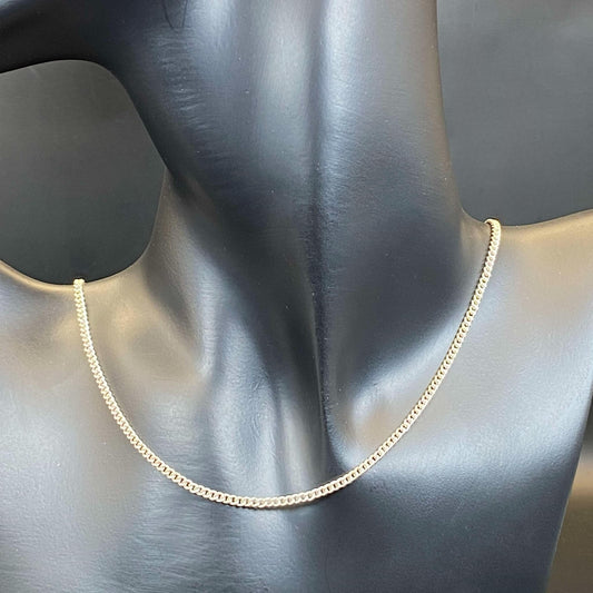 .925 Sterling Silver Chain - 50cm