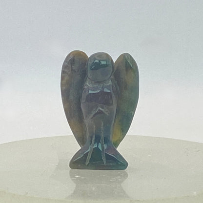 Moss Agate Angel #10 - Small