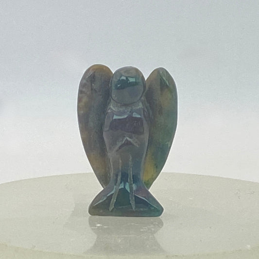 Moss Agate Angel #10 - Small