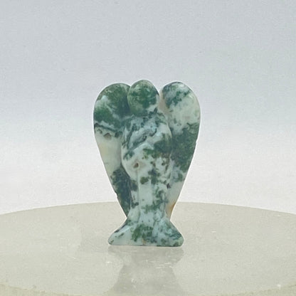 Moss Agate Angel #2 - Small