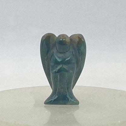 Moss Agate Angel #3 - Small