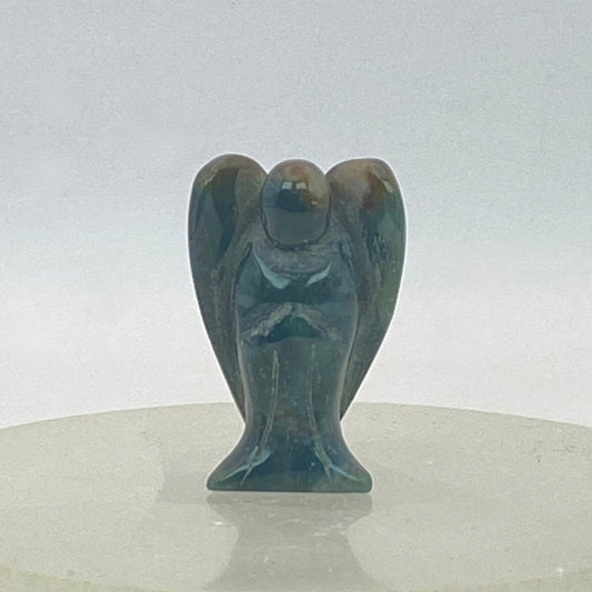 Moss Agate Angel #3 - Small